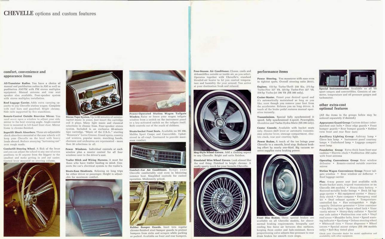 1967 Chev Chevelle Brochure Page 4